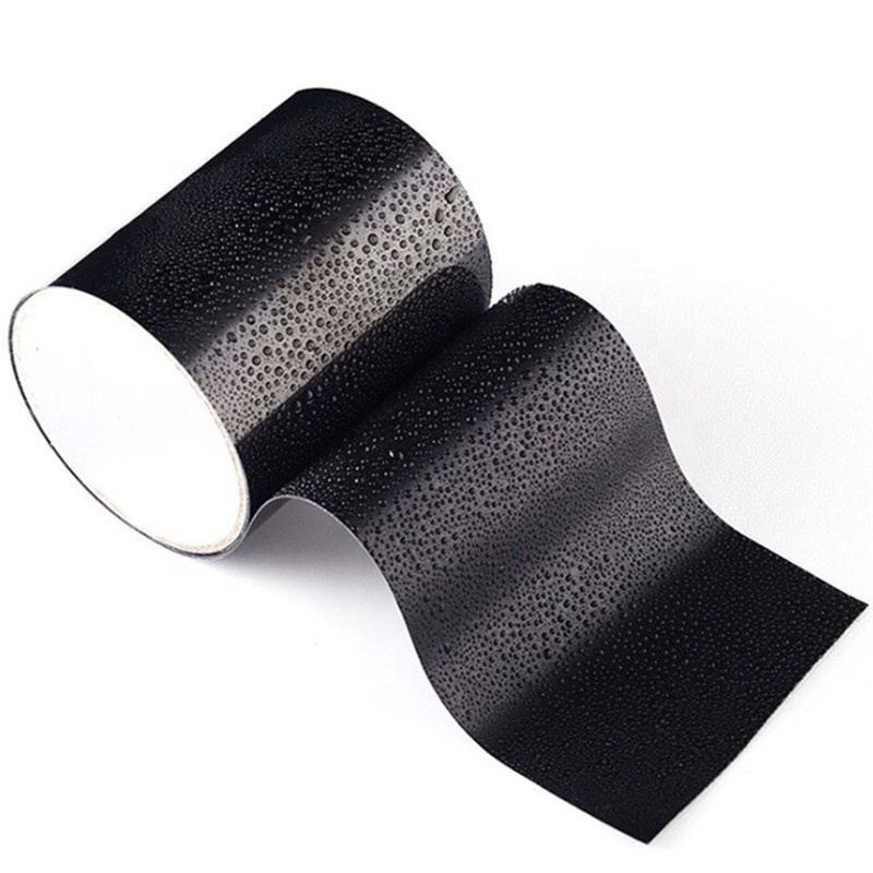 Black/White Super Sticky Self-Adhesive Water Leak Leakage Pipe Repair Seal Flex Rubberized Waterproof Tape