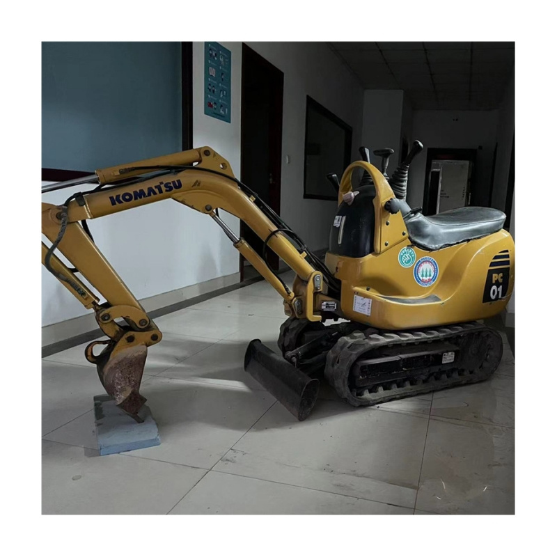 Construction Machinery used komatsu pc01 hydraulic backhoe crawler used PC01 excavator on sale