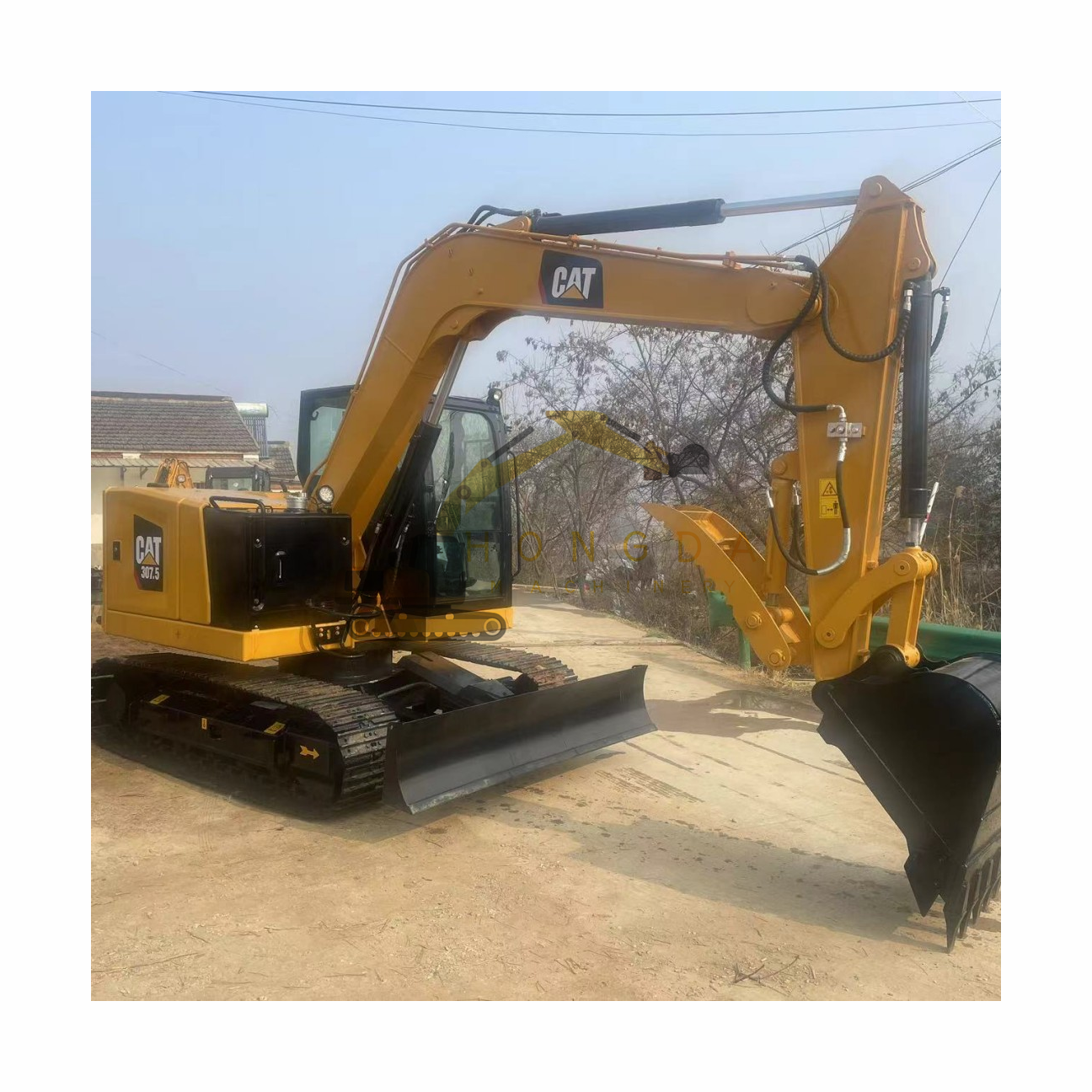 Japan Made Digger Used 7 Ton Caterpillar 307 307.5 Cat Mini Excavator Ready to Work