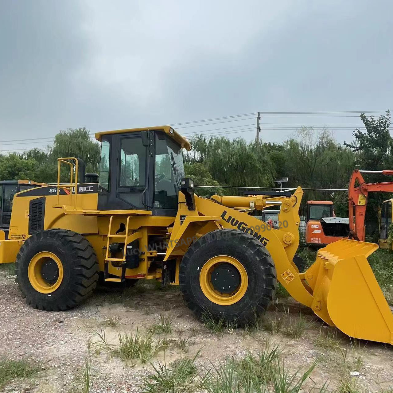 CLG 856 secondhand Liugong 856 wheel loader nice loader for sale/chinese LiuGong 856 cheap price used