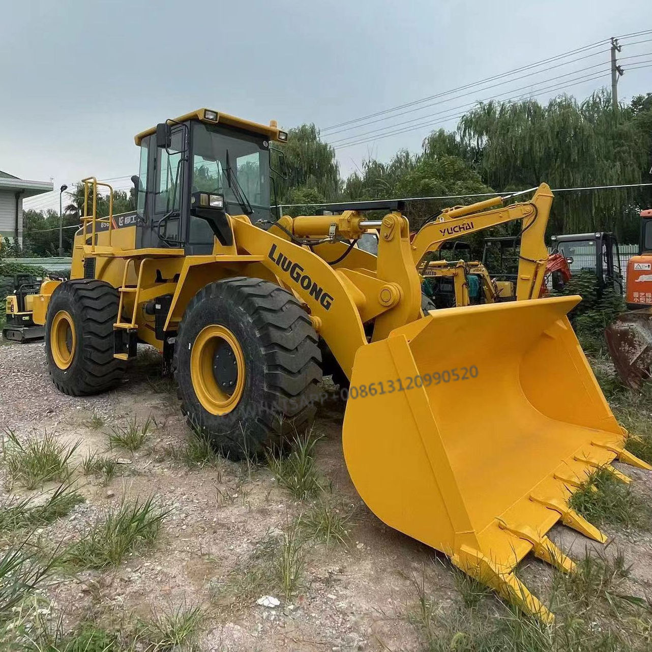 CLG 856 secondhand Liugong 856 wheel loader nice loader for sale/chinese LiuGong 856 cheap price used