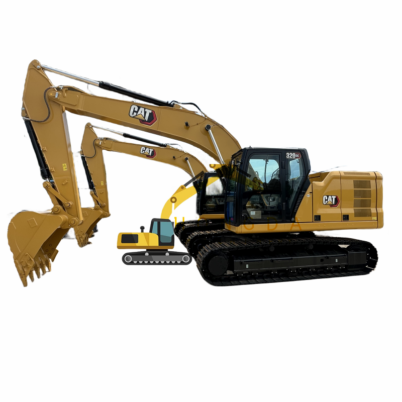 20 Ton used Caterpillar excavadora cat 320 320C 320D 320G 320GC hydraulic crawler excavator for engineering construction