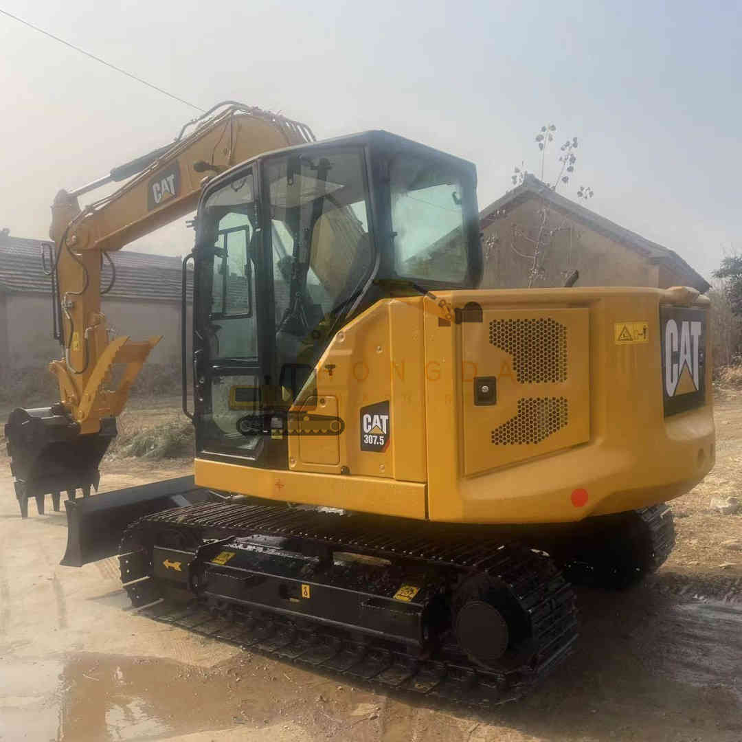 Japan Made Digger Used 7 Ton Caterpillar 307 307.5 Cat Mini Excavator Ready to Work