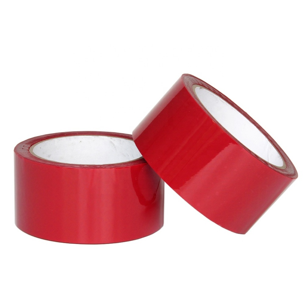 Red Color Recyclable VOID OPEN Envelope Box Carton Sealing Packing Shipping Security Tamper Evident Self Adhesive Tape