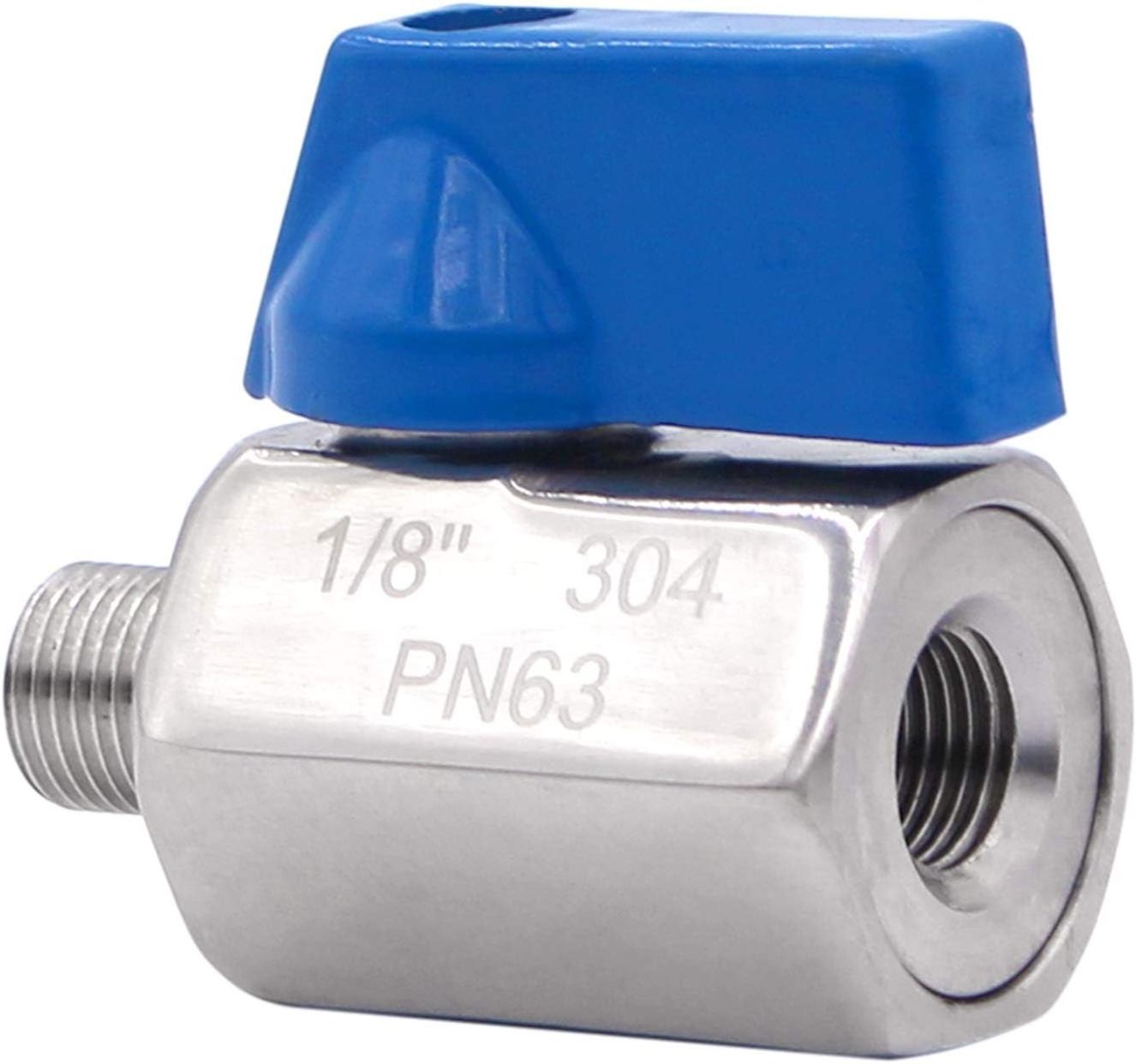 Stainless Steel Mini Ball Valve 1/8