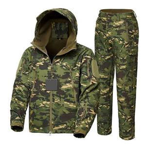 Men uniform design men's high-quality customized camouflage shirt and pants tactical security uniform