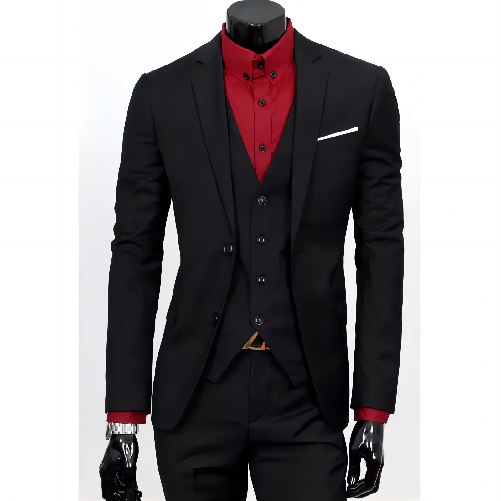 New Fashion High Quality Design Slim Fit Coat Men's Suit and Three piece Suit Wedding Dress Classic Men's Suit