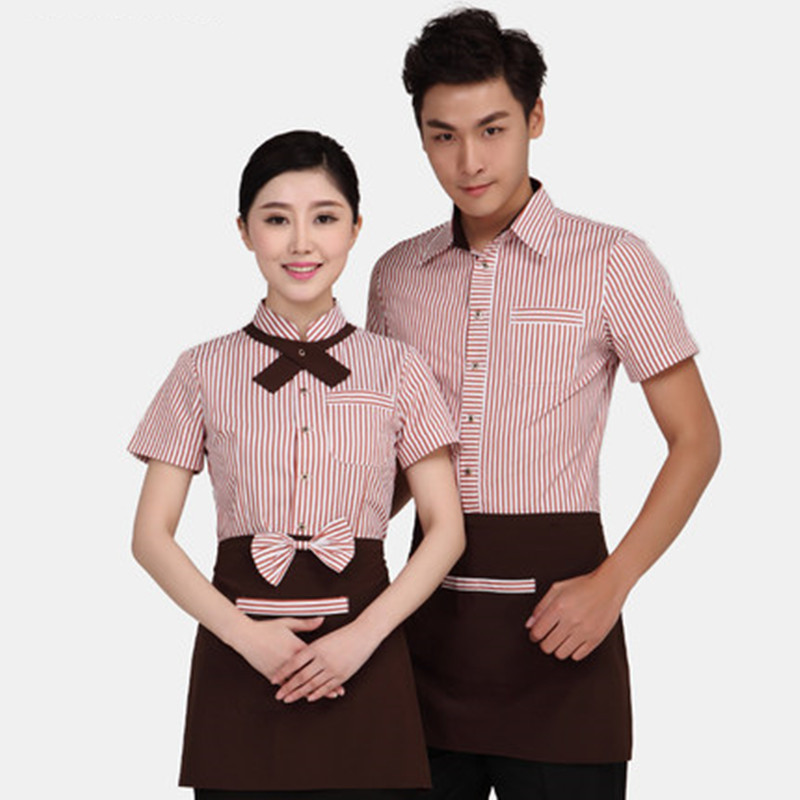 Custom restaurant waiter uniform designs