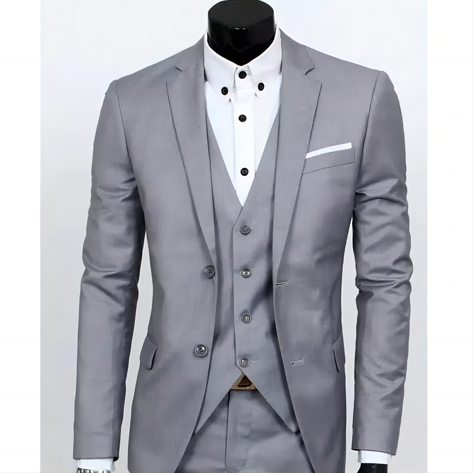 New Fashion High Quality Design Slim Fit Coat Men's Suit and Three piece Suit Wedding Dress Classic Men's Suit