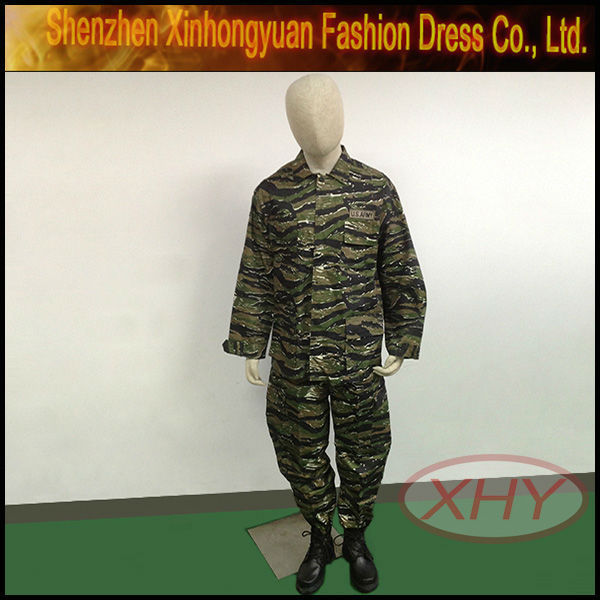 Tactical camouflage Uniform Vietnam Tiger Stripe Camouflage BUD Uniform