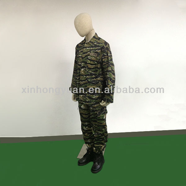 Tactical camouflage Uniform Vietnam Tiger Stripe Camouflage BUD Uniform