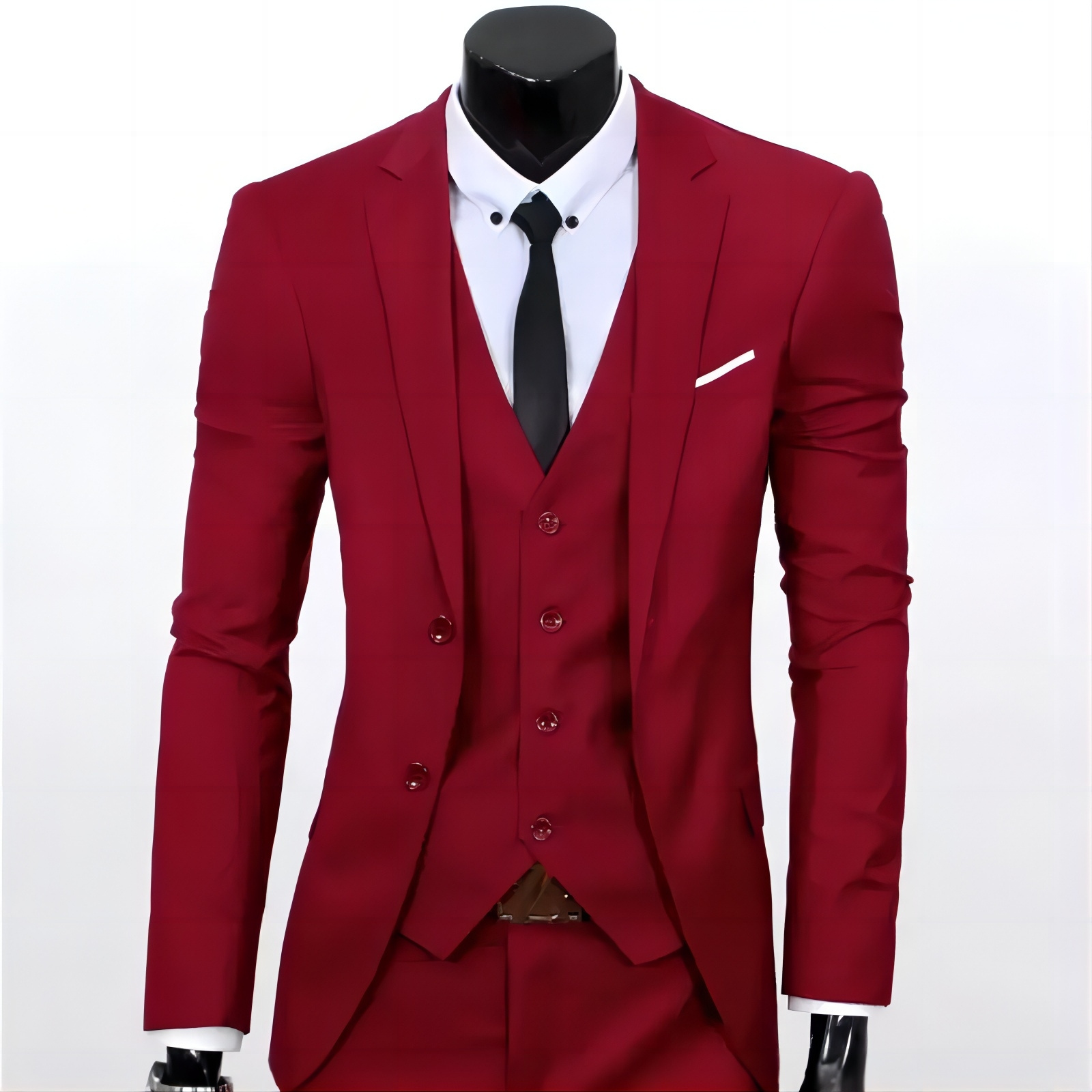 New Fashion High Quality Design Slim Fit Coat Men's Suit and Three piece Suit Wedding Dress Classic Men's Suit