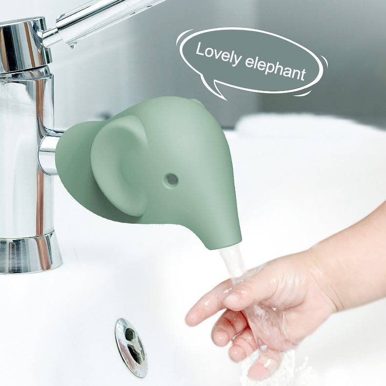 Green Horizon EVA Animal Shaped Bathtub Tap Cover For Baby Safety Kids Protection Faucet Extender