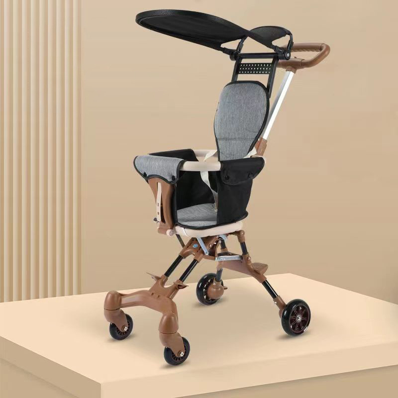 Green Horizon Wholesale Collapsable Lightweight Stroller foldable buggy magic baby stroller Removable Baby Carriage Stroller