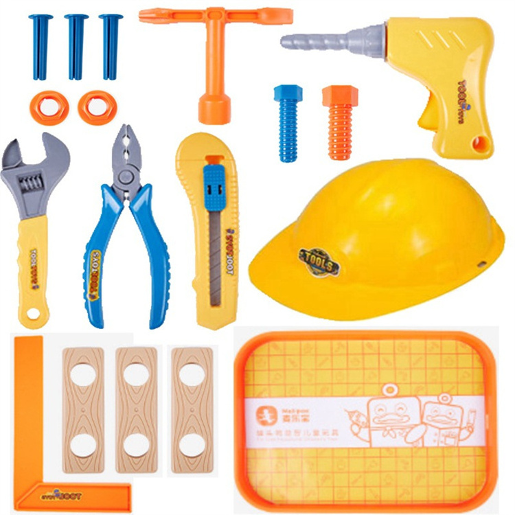 Green Horizon IPlay ILearn Construction Worker Costume Kit For Kids Role Play Toy Set Career Costumes Heavy worker cosplay