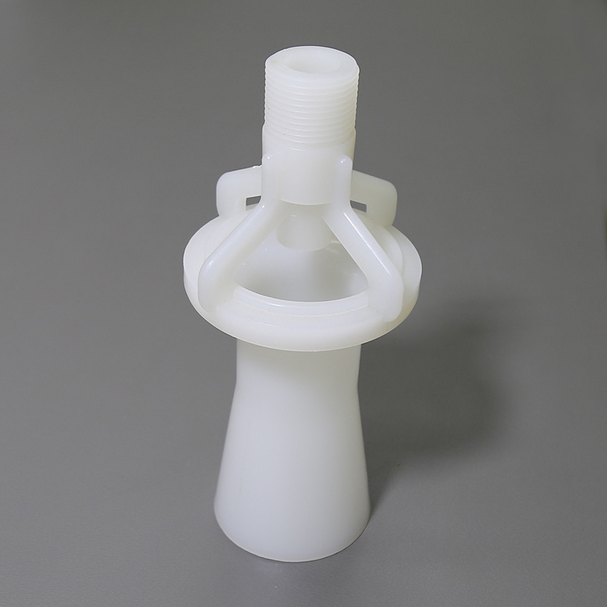 Plastic PP PVDF Stainless Steel 304 316 Mixing Liquid sparger tank eductors jet spray nozzle