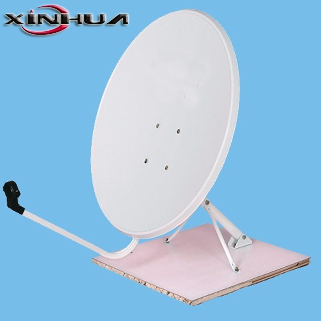 satellite dish offset solid dish antenna ku-band 75*83cm mesh antenna