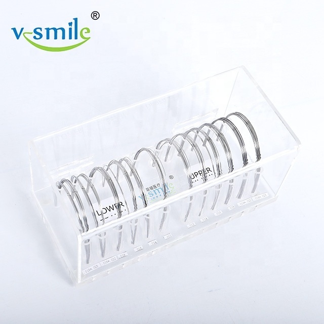 Orthodontic Archwires/arco ovoid ss arch wire super elastic dental wire