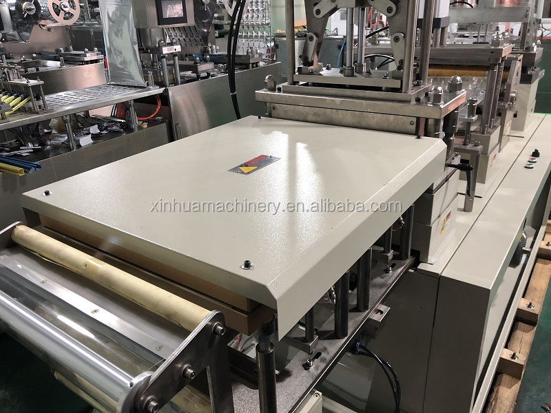 Best selling plastic cup lid thermo forming punching machine with low price