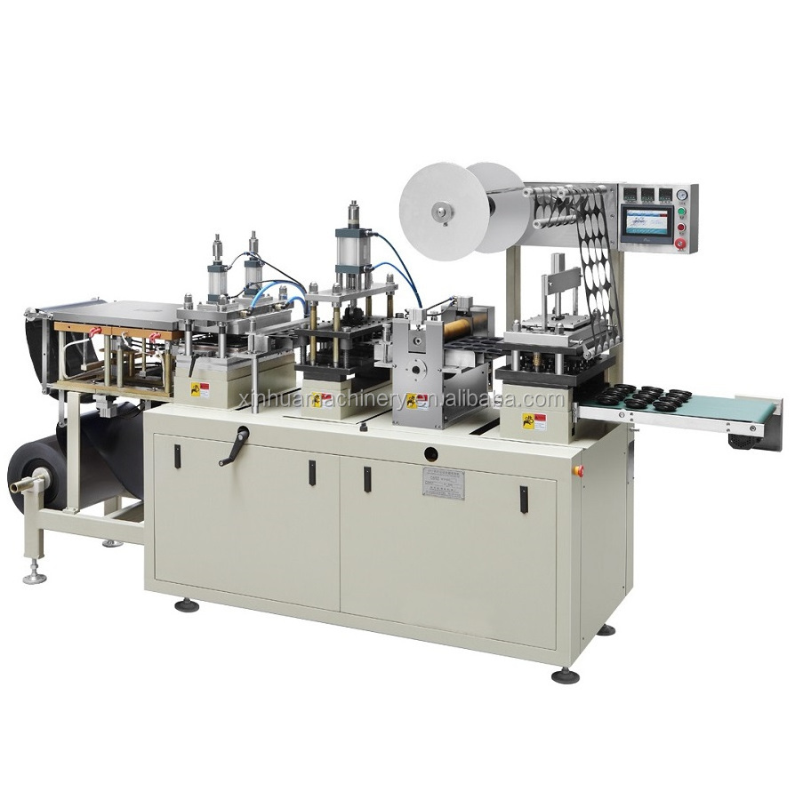 Best selling plastic cup lid thermo forming punching machine with low price