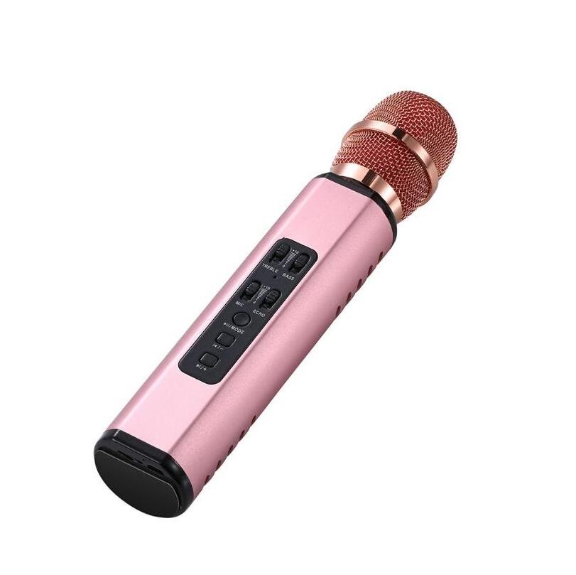 drop shipping K6 speaker Karaokes Player Recording Singing Microphone Treasure Sound Singing