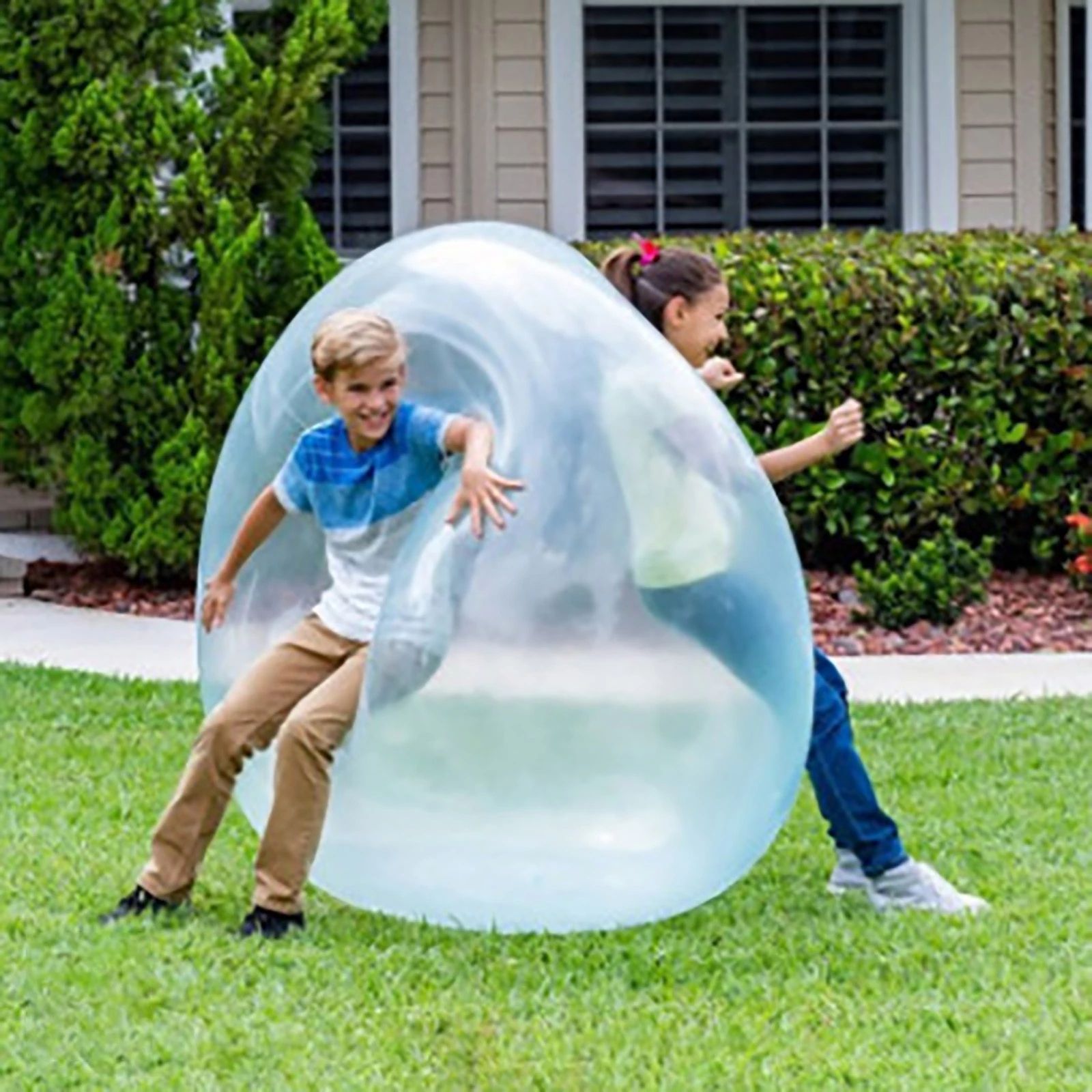 Inflatable Ball Games Toys Soft Air Water Filled Kids Bubble Ball Balloon for Indoor Outdoor