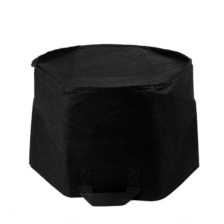 Wholesale Flower Felt Pot 5/7 /10 /15 /200 /400 Gallon Eco Felt Grow Bags Fabric Felt Grow Bags for Plants