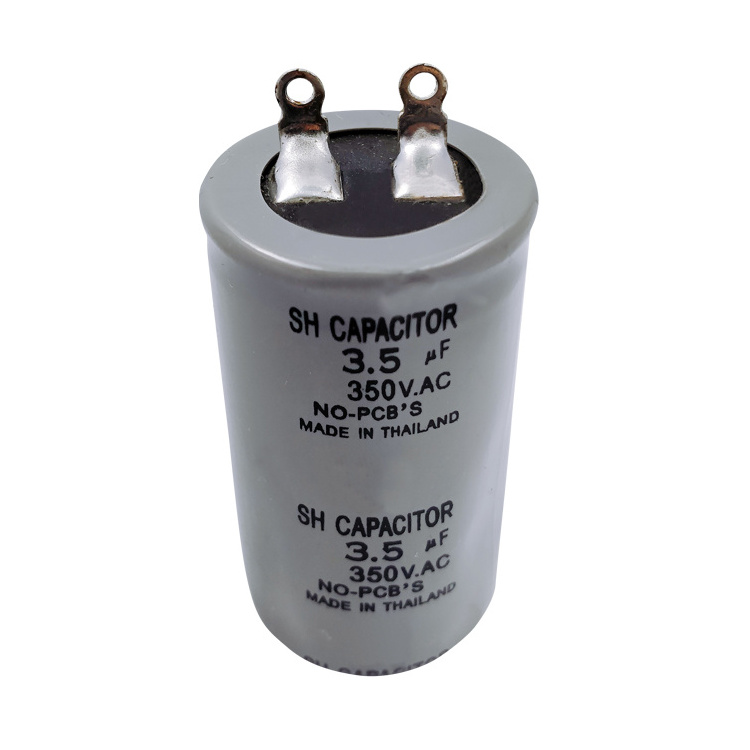 cbb60 capacitor with sh-cap 350v 50/60hz capacitor for welding machine ceiling fan