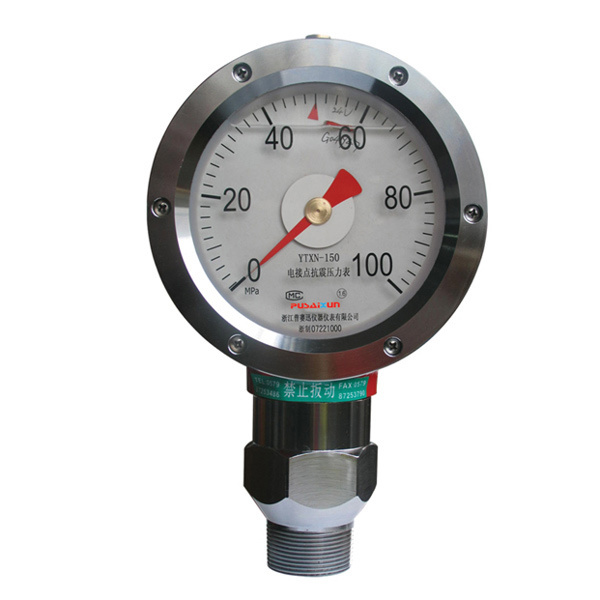 Unitized electrical pressure gauge is mainly used in the petroleum seismic production drilling, cementing,fracturing equipment