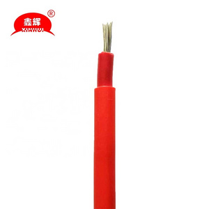 Tinned Copper Conductor Double Sheath Insulated Single Core Conductor DC Power Line 2.5mm 4mm 6mm 8mm 10mm