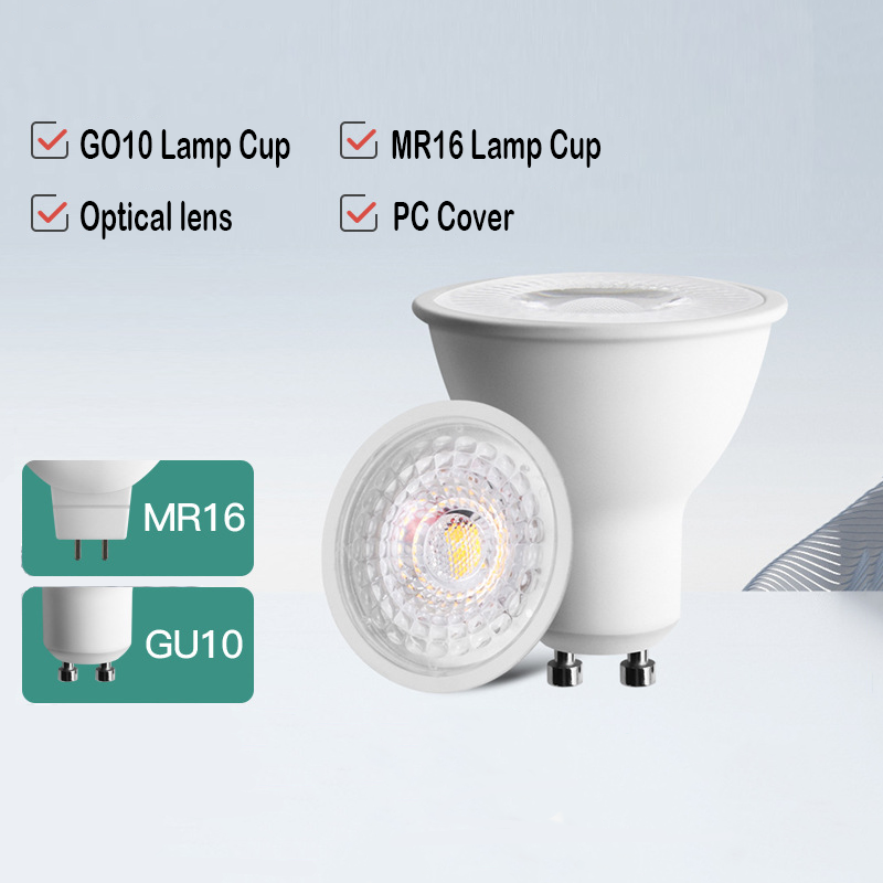 Cheap Price LED Dimmable GU10 Led Spot Light 3W 5W 7W MR16 LED SpotLight For Home Indoor Round Recessed