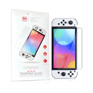 Screen Protector Game 2.5D Anti-Fingerprint Game Player Tempered Glass Screen Protector For Nintendo Switch Oled Glass Films