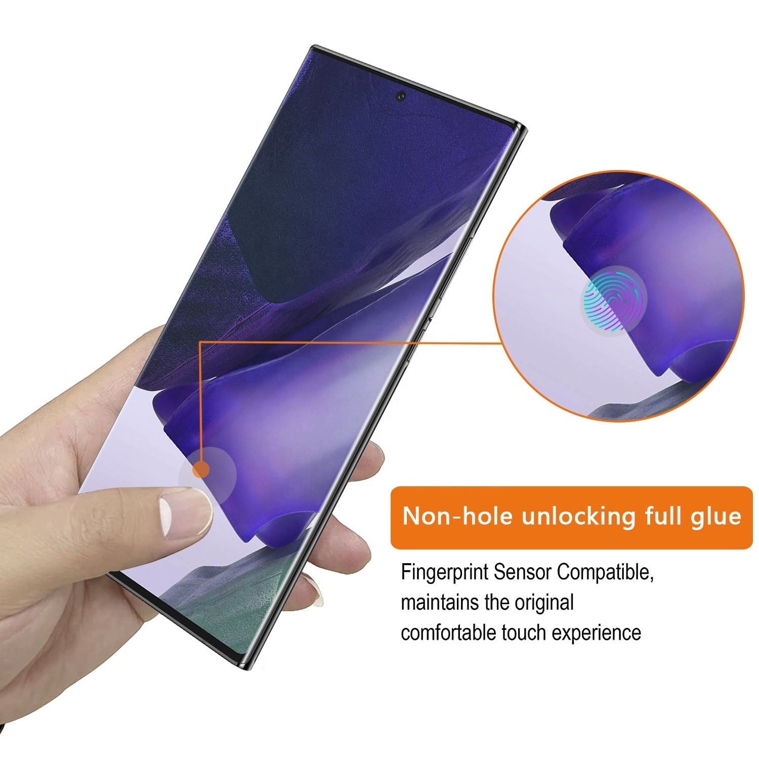 3D Full Cover Full Glue Hd 3d Curved Mobile Phone Tempered Glass Screen Protector For Samsung Galaxy S22ultra S23 Plus S23ultra