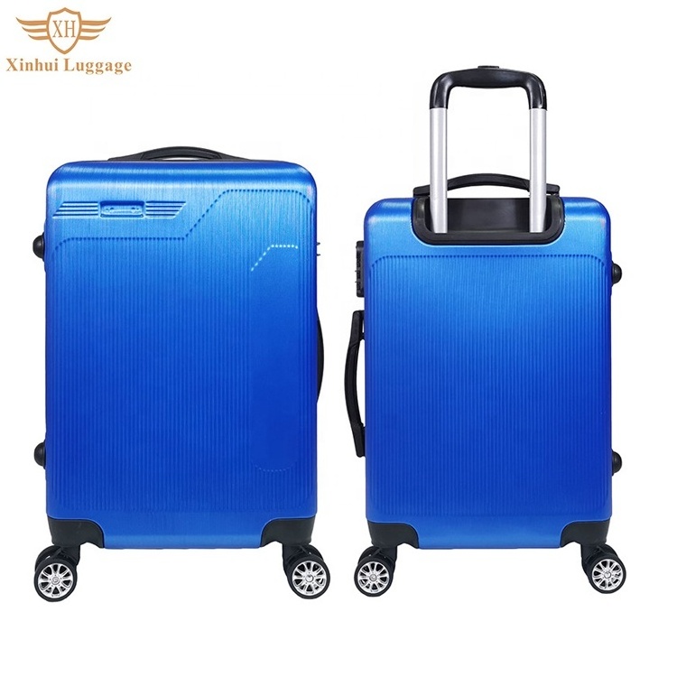 20 24 28 Inch high quality personalized luggage bag abs durable travel luggage set suitcase set on 4 wheels