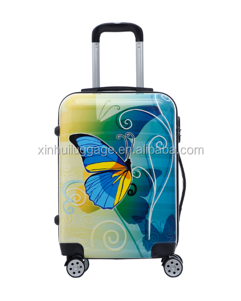 China factory Elegant shape 210D large-capacity hard rolling bag travel plastic luggage abs/other luggage suitcase carry on lugg