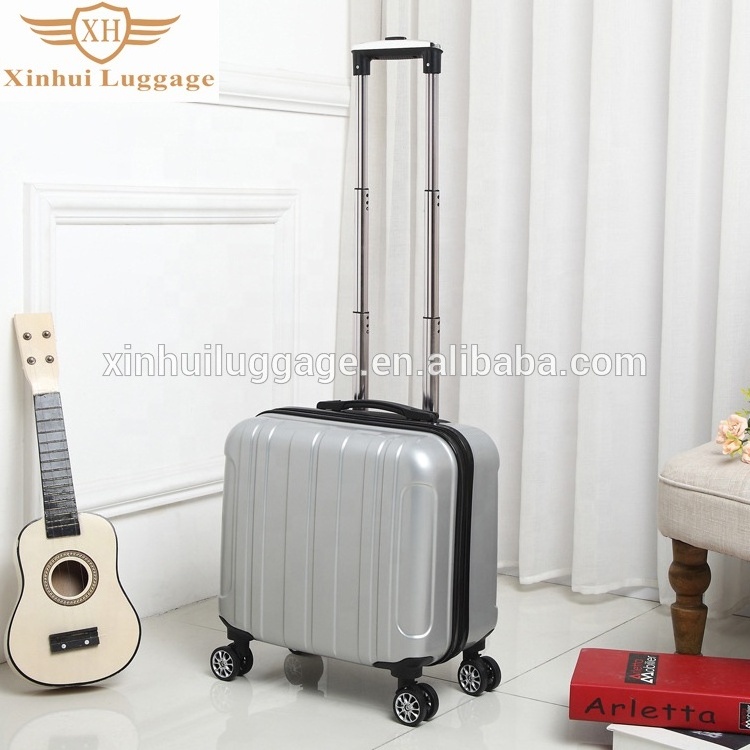 16-inch Mini suitcase trolley luggage lightweight laptop double wheel trolley bag for travel