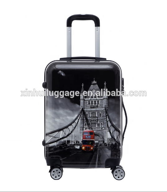 China factory Elegant shape 210D large-capacity hard rolling bag travel plastic luggage abs/other luggage suitcase carry on lugg