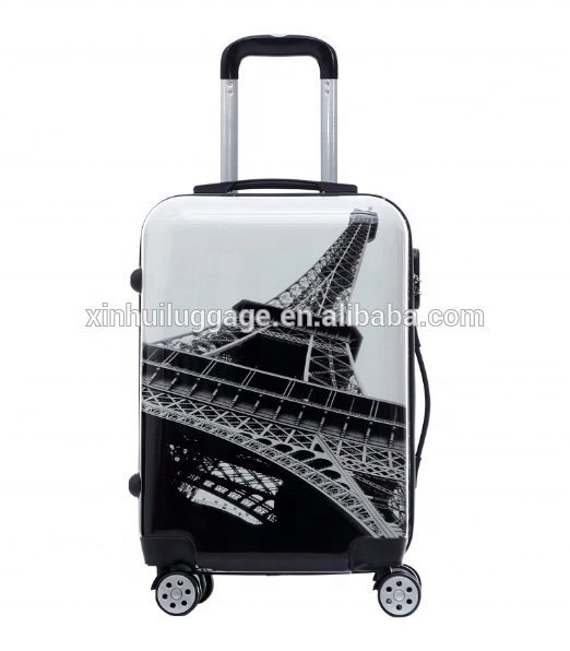 China factory Elegant shape 210D large-capacity hard rolling bag travel plastic luggage abs/other luggage suitcase carry on lugg