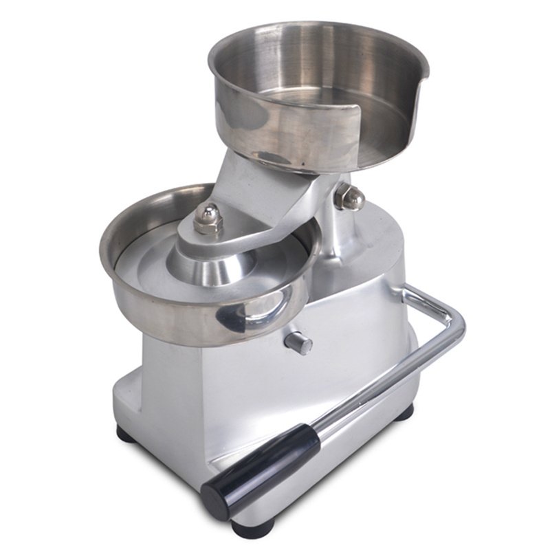 Small home business manual hamburger press machine for making hamburger meat pie making machine