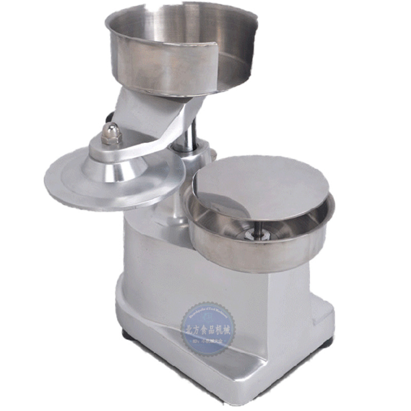 Small home business manual hamburger press machine for making hamburger meat pie making machine