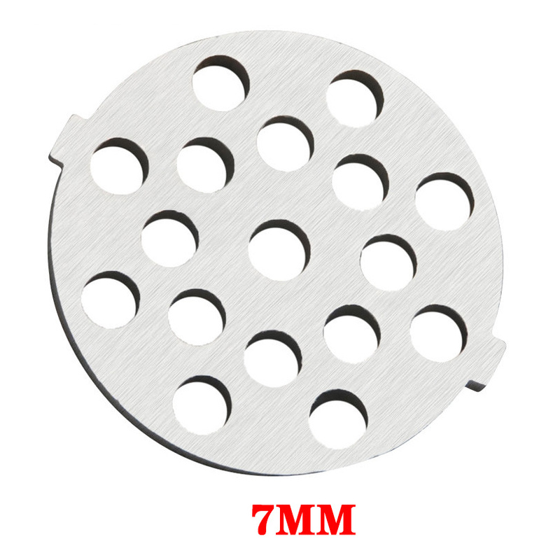 stainless steel meat grinder plate stuffing plate for meat mincer