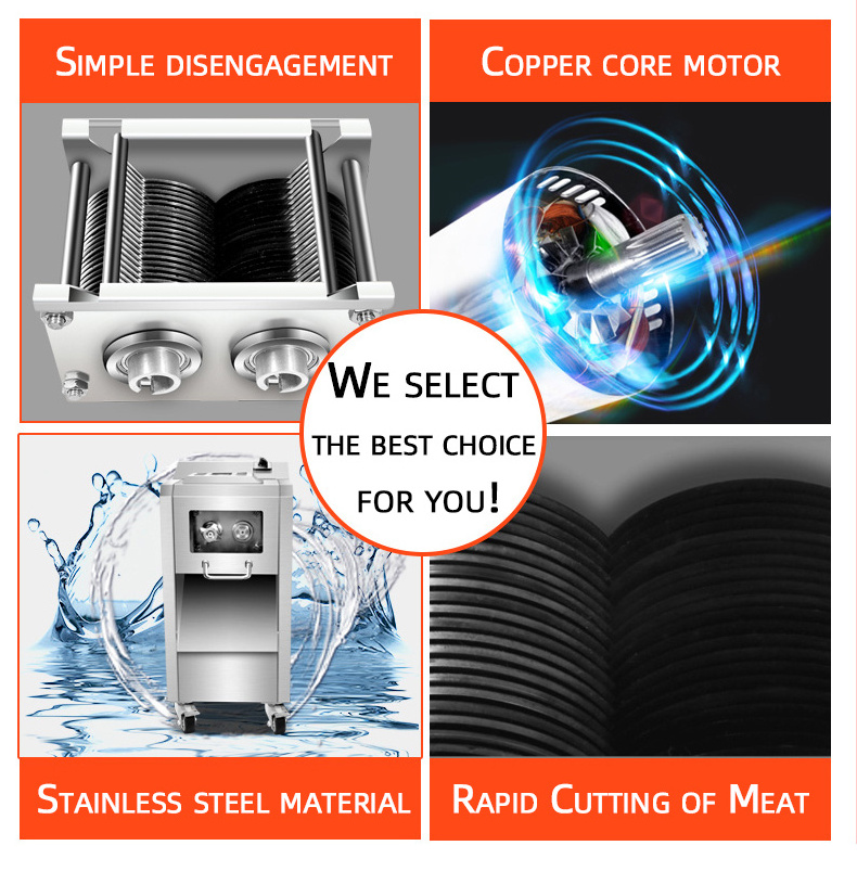 For Canteen Use Valuable Horizontal Meat Slicer  Thin Meat Slicer  Butchery Equipment Meat Slicer