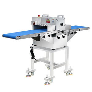 Fully Industrial Commercial Fresh Fillet Meat Steak Cuber Slicer Slicing Cutting Machine Automatic Beef Jerky Slicer