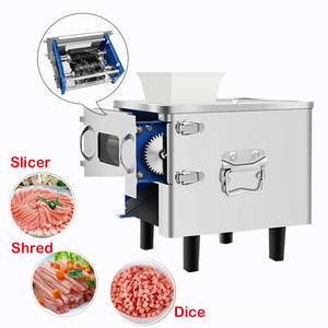 meat strip cutting machine pork meat slicer cutter meat slicer and grinder  chicken cutting machine