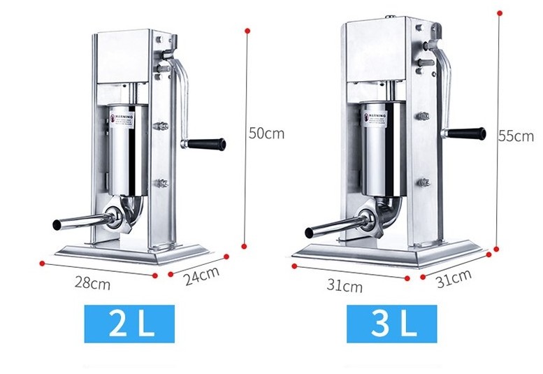 Sausage Making Machine with Precision: Meat Processing Sausage Stuffer