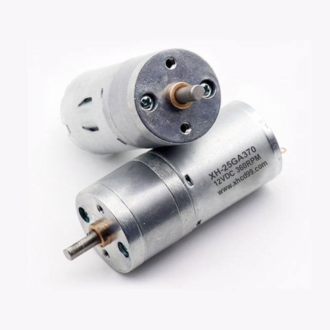 High performance 25GA370 12v dc geared motor price for intelligent door locks