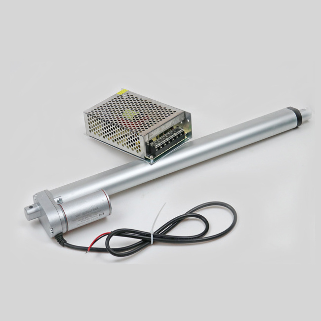 High speed 2000mm stroke 12v 24v magnetic linear actuator with limit switch