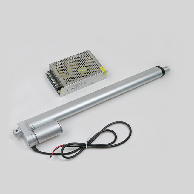 High speed 2000mm stroke 12v 24v magnetic linear actuator with limit switch