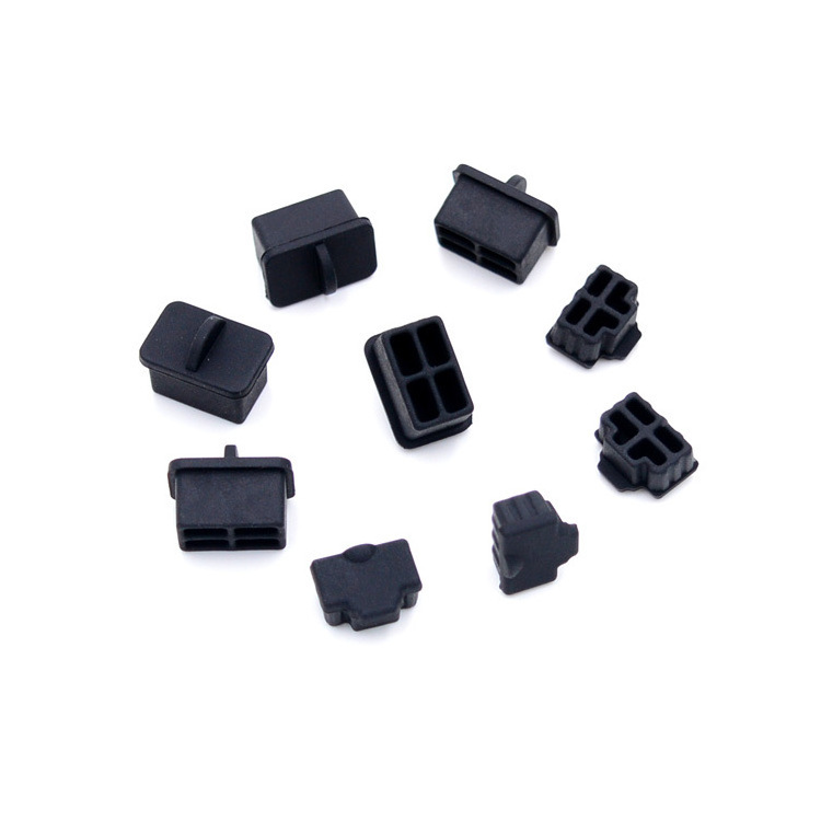 2023 Multiple Shape Customized Silicon Gasket Rubber Stopper Rubber Hole Plug