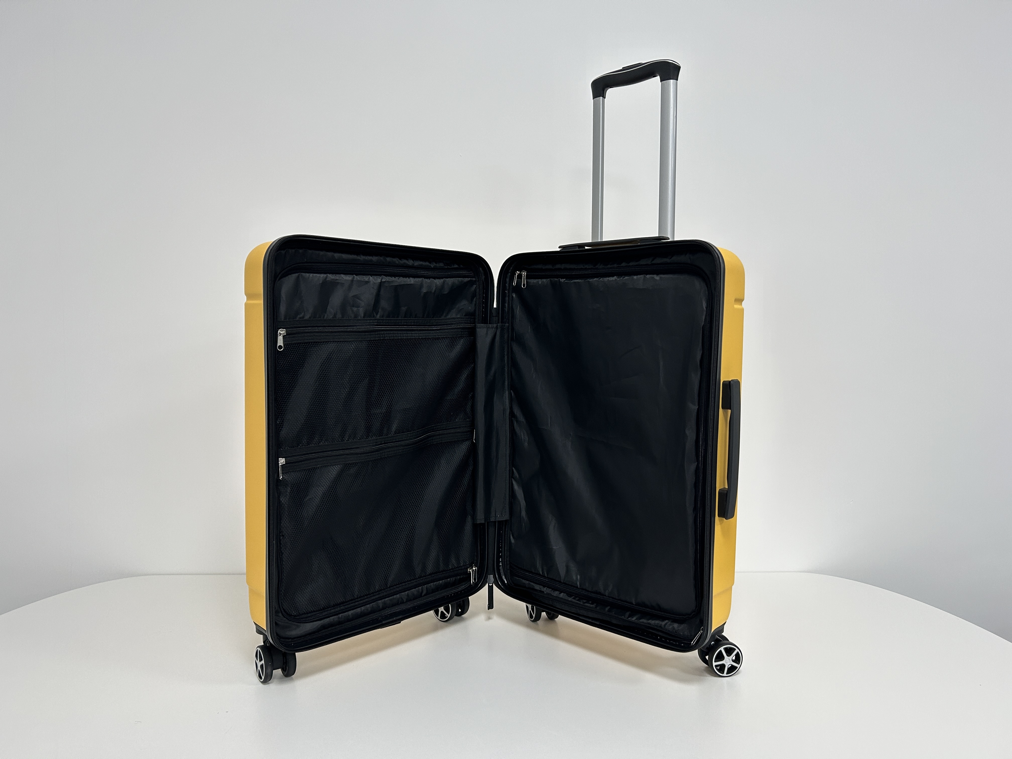 2024  Factory  Promotion diplomat suitcase frame luggage trolley bags abs XHA270